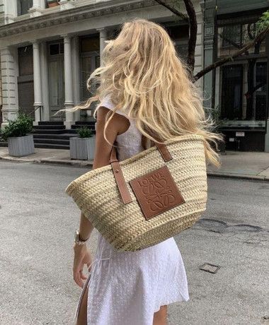 Hasır çanta modeli